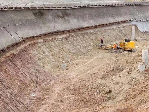 阿荣基坑边坡加固